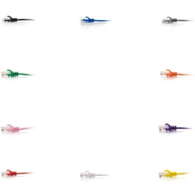 5ft (1.5m)  Cat6 Snagless  (UTP) Slim Ethernet Network Patch Cable-C2G - Image 1 of 3