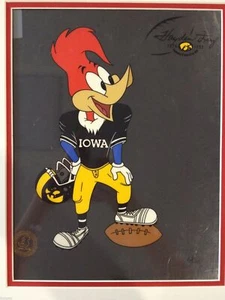 Animation Cel Woody Woodpecker Limited Edition "Hawkeyes score with Woody" - Picture 1 of 3