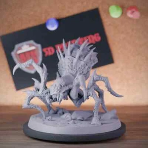 Giant Spider Miniature Beast Monster Mini Dungeons and Dragons Mini DnD 5e TTRPG - Picture 1 of 8