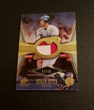 2004 Upper Deck SP World Series Derek Jeter Game-Used Patch #13/50 Yankees 