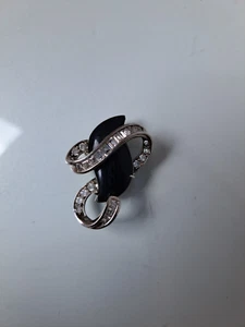 Bel Vecchio Ciondolo, 925 Argento Con Onice E Pietre Tagliate - Foto 1 di 5