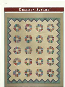 A0029 DRESDEN SQUARE QUILT PATTERN/INSTRUCTIONS - Picture 1 of 1