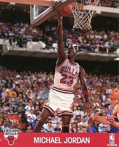 MICHAEL JORDAN ~ 8x10 Color Photo Picture ~ Scoring Layup ~ Chicago Bulls NBA - Picture 1 of 1