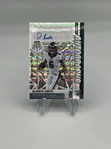 Panini Mosaic 2021 Devonta Smith plata Prizm novato automático radiocontrol sp #ra-5 Eagles - Imagen 1 de 2