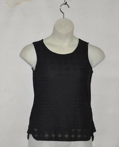 Serbatoio modello lavorato a maglia in stile Joe Zee con fodera taglia L nero - Foto 1 di 2