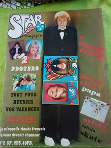 Rare numéro 2 Star Story Magazine Spécial Johnny Hallyday avec vignettes poster - Foto 1 di 3