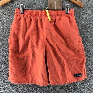 Patagonia Baggies Shorts 7in Lined Kids Size L (12) Coho Coral - Picture 1 of 9