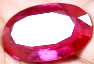 Natural Mogok Rich Pink Huge Ruby 81.60 Ct Sparkling GGL Certified Loose Gem - Picture 1 of 7