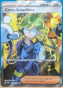 POKEMON - Stürmische Funken - Citros Scharfsinn - 229/191 - deutsch - Bild 1 von 1