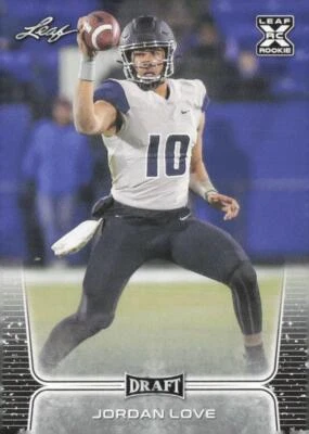 2020 Leaf Draft #11 Jordan Love - Image 1 of 2