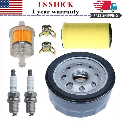 Air Filter Tune Up Spark Plug Kit For Husqvarna YTA18542 YTA24V48