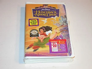 THE HUNCHBACK OF NOTRE DAME 1997 VHS 7955 CLAMSHELL FACTORY SEALED WALT DISNEY - Picture 1 of 3