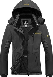GEMYSE Women's Mountain Waterproof Ski Snow Jacket Winter Windproof Rain Jacket - Picture 1 of 12