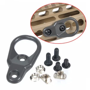 Tactical Sling Mount Swivel Adapter for Keymod M-Lok MP MOE Rail - Picture 1 of 5