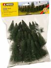 HO Scale Scenery - 26332 - Fir Trees with Planting Pin 6 - 15 cm, 25 pieces