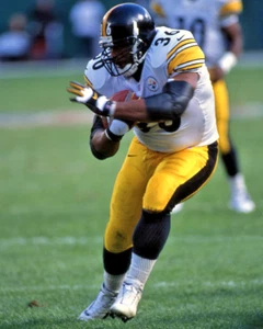 2000 Pittsburgh Steelers JEROME BETTIS Glossy 8x10 Photo Football Print Poster - Picture 1 of 1