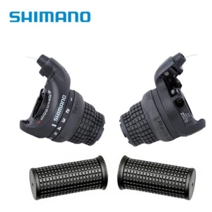 Shimano RevoShift SL-RS31 3 6 18 Speed Shifter Twist Grip Shifters Black MTB - Picture 1 of 8