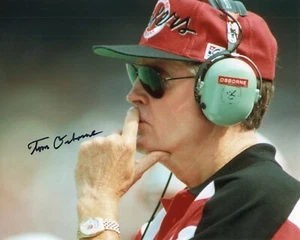 Tom Osborne signed Nebraska Cornhuskers autographed 8x10 photo #5 - Picture 1 of 1
