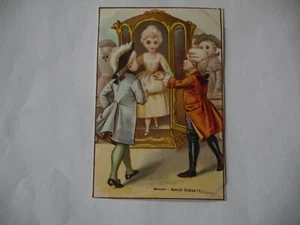 CHROMO PUBLICITAIRE THEATRE MANON AP33 - Picture 1 of 1