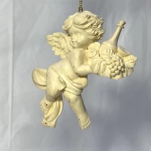 Adorno de Navidad vintage de querubines de ángel de Roman Inc 1995 - Imagen 1 de 4