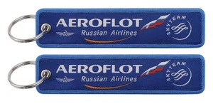 PJSC Aeroflot Airlines Russian Russia Air Aviation Budget Asia Airline Key Tag - Bild 1 von 1