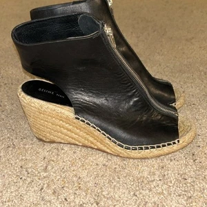 CELINE Espadrilles schwarz Leder - Bild 1 von 4