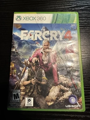 Far Cry 4 (Microsoft Xbox 360, 2014) GAME W/ CASE TESTED FREE Fast Shipping  - Image 1 of 4