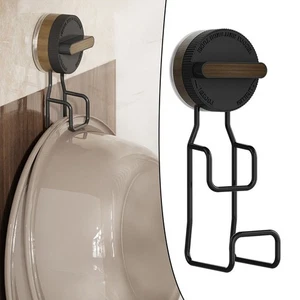 Stainless Steel Suction Cup Basin Holder for Efficient Space Management - Picture 1 of 12
