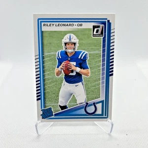 Riley Leonard RC - 2025 Donruss Rated Rookies #341 - Indianapolis Colts - Picture 1 of 2