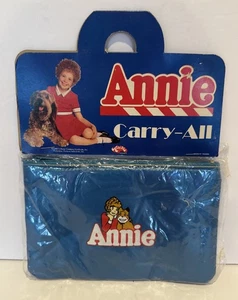 Little Orphan Annie Carry All Geldbörse 1982 Columbia Pictures Vintage Brandneu - Bild 1 von 5