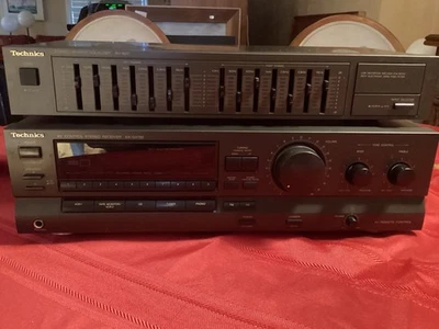 Technics SA-GX130 Receiver and Equalizer Lot HiFi Stereo Audio Perfect Tested - Image 1 of 4