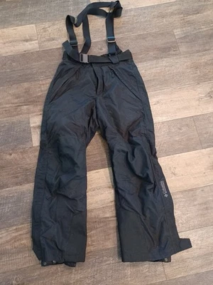 Men's Columbia Pants Black Waterproof mesh lined Snow Ski Suspenders sz. M - Image 1 of 4