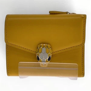 BVLGARI Serpenti Trifold Wallet Women's 3067 - Picture 1 of 6