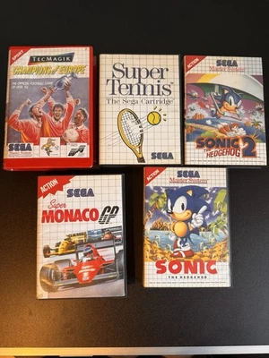 Sega Master System2 Spielesammlung Retro Gaming Sega Mega Drive - Bild 1 von 4