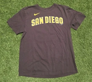 T-shirt uomo media Nike San Diego Padres Manny Machado #13 marrone - Foto 1 di 6