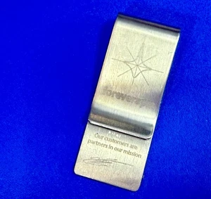 Foreverspin Vintage silberfarben Geldklammer Geldscheinhalter - Muster in Mission - Bild 1 von 15