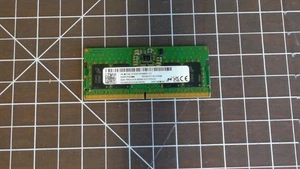 Micron MTC4C10163S1SC48BA1 BC DDR5 SODIMM 8GB 1RX16 PC5-4800B-SC0-1010-XT - Picture 1 of 2