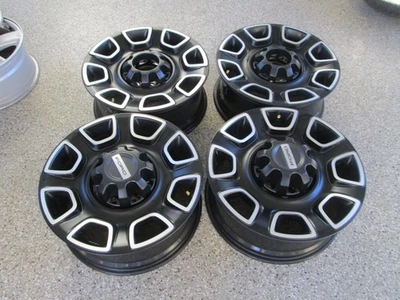 20" FORD F250 F350  FACTORY WHEELS RIMS BLACK 2025 OEM PLATINUM MATTE BLACK - Image 1 of 4