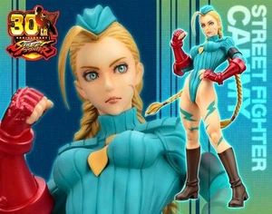 Figura Street Fighter Cammy KOTOBUKIYA Anime Usada Abierta Coleccionable - Imagen 1 de 11