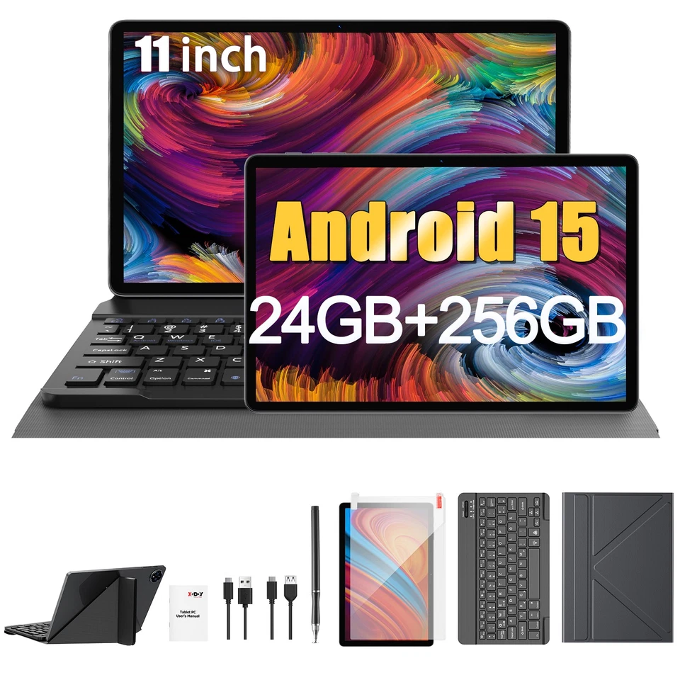 2025 Android 15 Tablet 24GB RAM+256GB ROM Gaming Tablet 11 Zoll 1920x1200 FHD - Bild 1 von 1