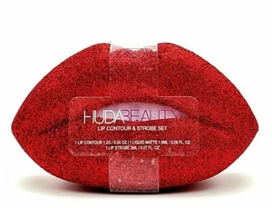 HUDA Beauty Contour & Strobe Lip Set LIMITED EDITION💋- Cheerleader & Saucy NEW! - Picture 1 of 11