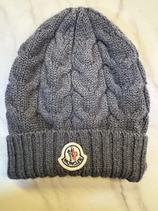 Moncler Berretto Mütze 2-3 Jahre Größe Small Unisex 100 % Original - Bild 1 von 3