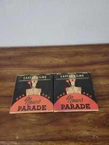 Castle Films - News Parade - 8mm Film Lot Of Two 1942 - Bild 1 von 7