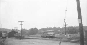 25C292 NEG 1947 PHILADELPHIA & WESTERN RAILWAY CAR #206 - Picture 1 of 1