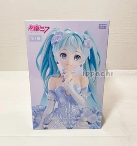 Hatsune Miku Noodle Stopper Figure Flower Fairy Nemophila Pale Blue ver. - Picture 1 of 6