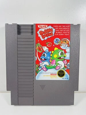 Bubble Bobble -- NES Nintendo Original Classic Authentic Game TESTED - Image 1 of 4