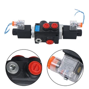 Solenoid Hydraulic Control Valve 1 Spool 13 GPM, SAE Ports, 12V DC, 3600 PSI - Picture 1 of 12