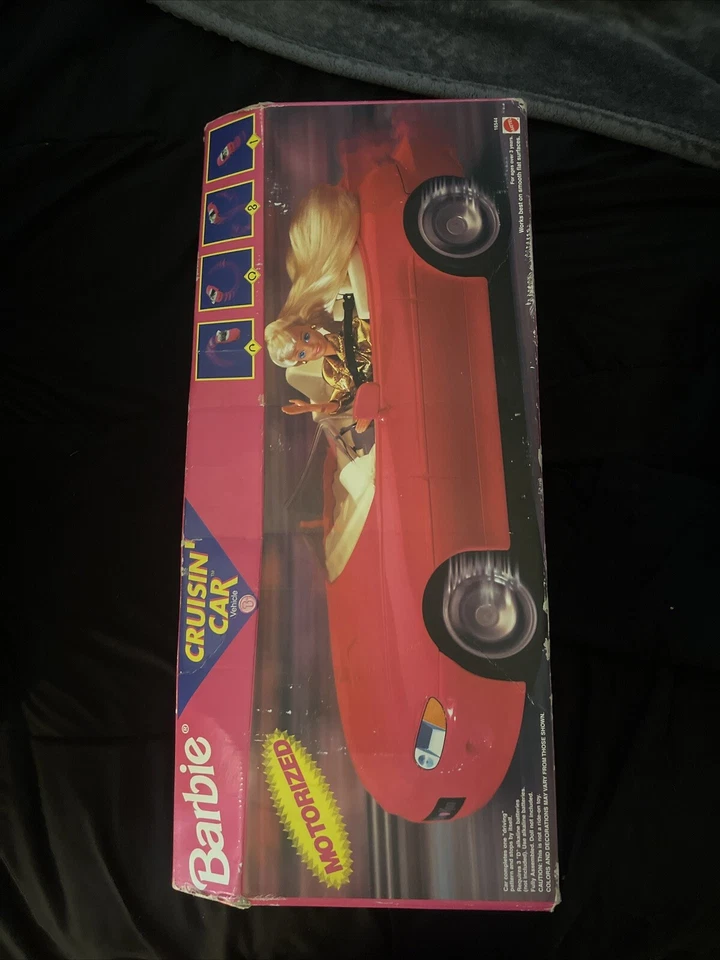 Coche Barbie Cruisin 1996 vintage motorizado #16544. Foto 1 de 1