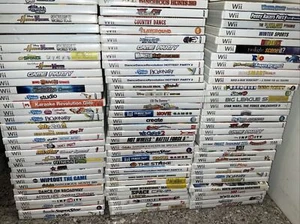 Random Wii Game Lot Fast free shipping - Picture 1 of 3