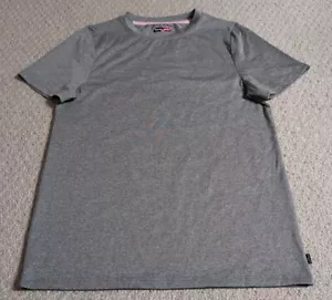 Kimes Ranch Womens Small Grey Polyester Blend Short Sleeve Performance Shirt 24 - Picture 1 of 4